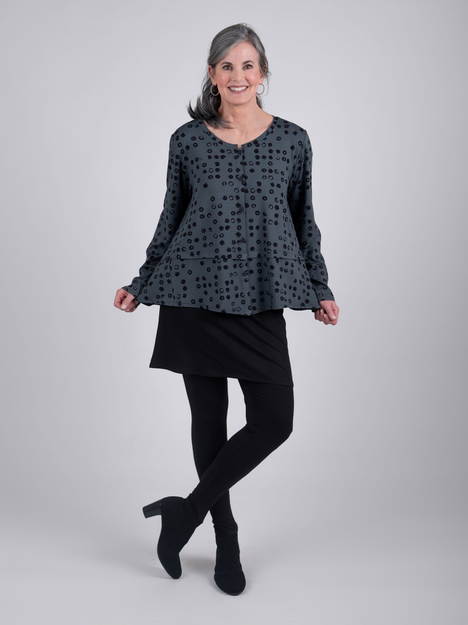 Peplum Cardy